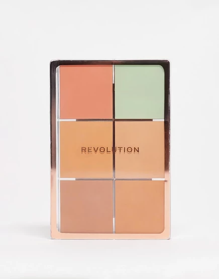 Палитра для лица Revolution Everything Base Face Icon - Средняя medium