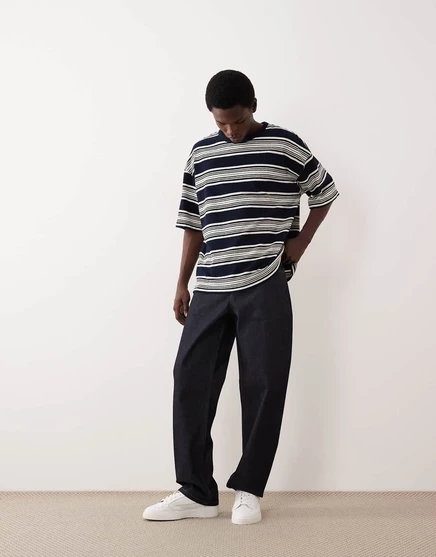 Мужские джинсы ASOS COLLECTIVE AC-B253 прямые, темно-индиго