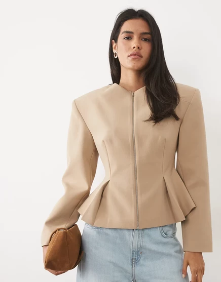 Женский пиджак Miss Selfridge, нейтральный