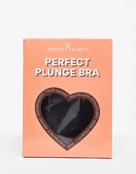 Бюстгальтер с глубоким вырезом Perfect Secrets черного цвета black