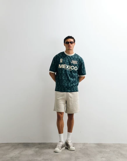 Мужские трикотажные шорты Topman свободного кроя, бежевые