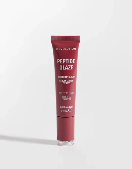 Женская тонирующая сыворотка для губ Revolution Peptide Glaze, малиновая