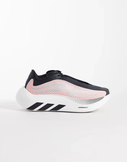 кроссовки adidas Running Hyperboost Euphoria белого и оранжевого цветов.