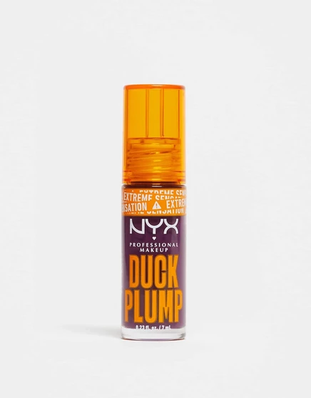 Блеск для придания объема губам NYX Professional Makeup Duck Plump - Чистая слива-p pure plum-p