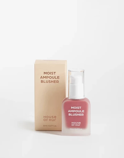 Румяна HOUSE OF HUR Moist Ampoule Blush 03, 20 мл, розово‑коричневые