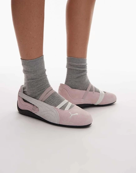 Женские балетки Puma Speedcat, светло-розовые