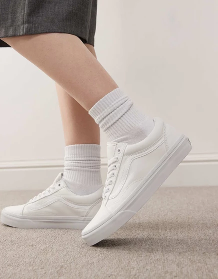 Унисекс кроссовки Vans Old Skool, белые