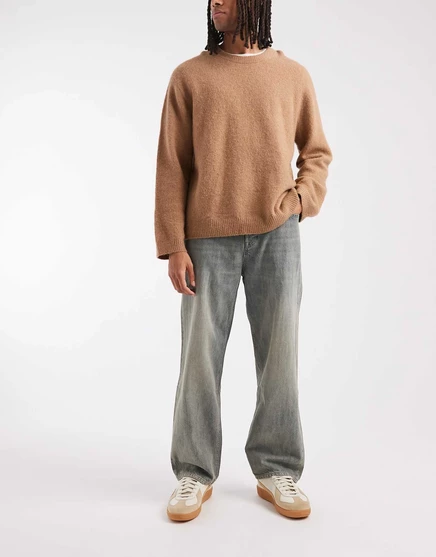 Мужские джинсы Jack & Jones Alex baggy, светло-голубые