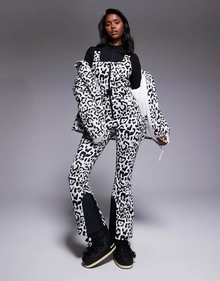 Лыжный комбинезон ASOS 4505 с водоотталкивающим поясом и мягкой оболочкой snow leopard snow leopard