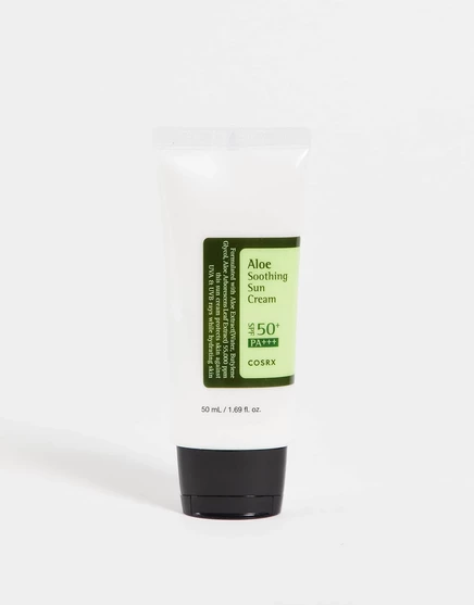 COSRX Успокаивающий солнцезащитный крем с алоэ SPF50 PA+++ 50 мл