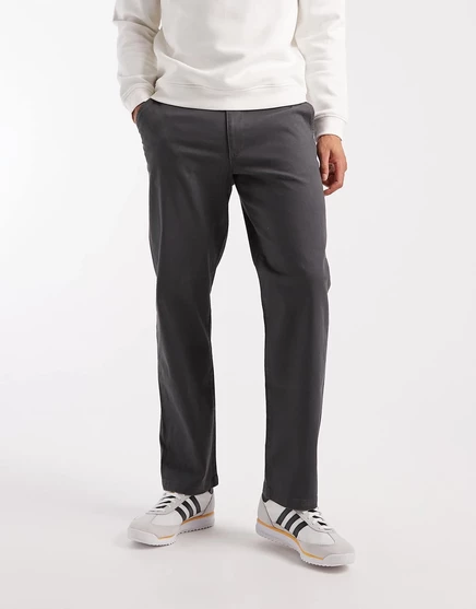 Мужские чиносы ASOS Design прямого кроя, черные