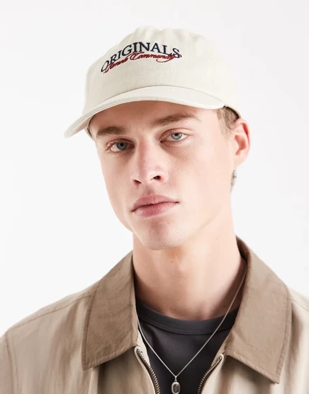 Мужская кепка Jack & Jones Originals, слоновая кость