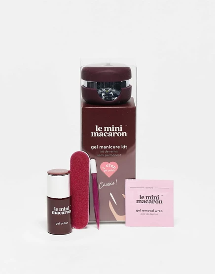 Гель-маникюрный набор Le Mini Macaron - Cassis cassis