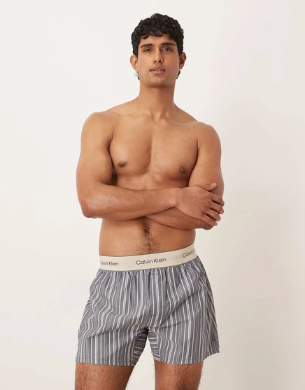 Мужские боксеры Calvin Klein Heritage хлопковые, полосатые