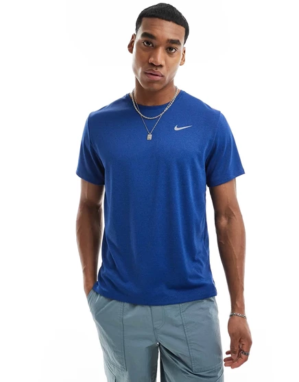 Футболка Nike Running Dri-FIT Miller королевского синего цвета mblue