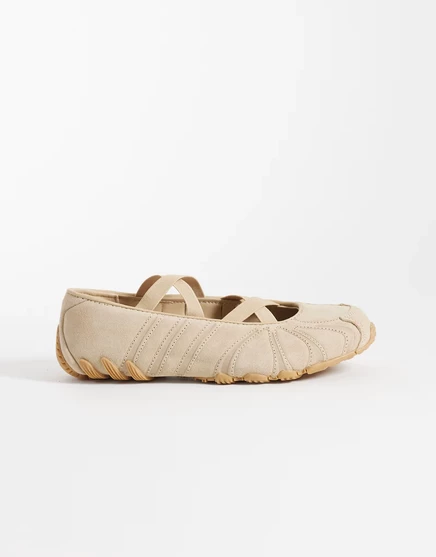 Женские балетки adidas Originals Ghost Sprint, бежевые