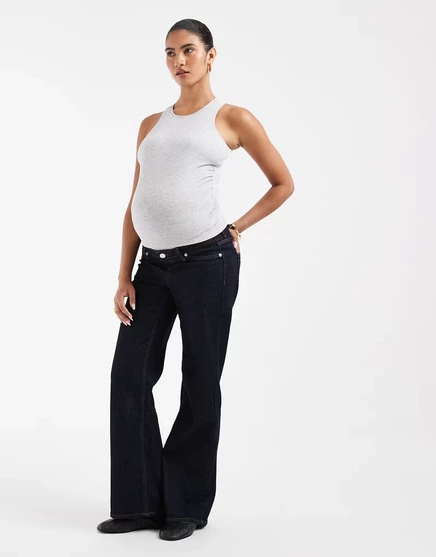 Джинсы для беременных Vero Moda Tessa, темно-синие