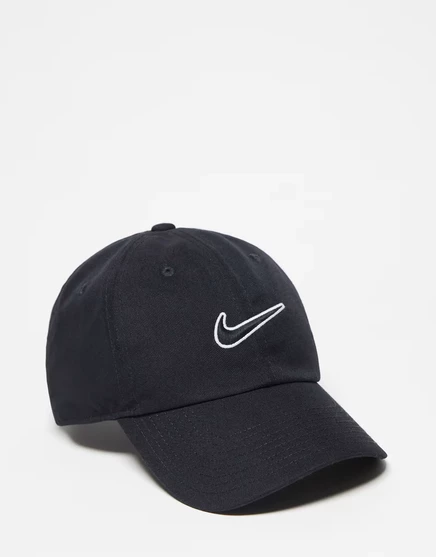 Мужская кепка Nike Club Swoosh, черная