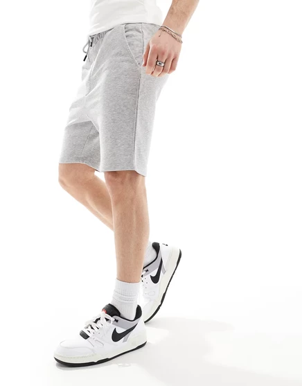 Мужские трикотажные шорты Jack & Jones, светло-серые