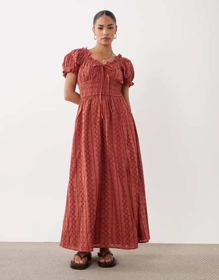 Женское платье Miss Selfridge Petite макси, сиреневое
