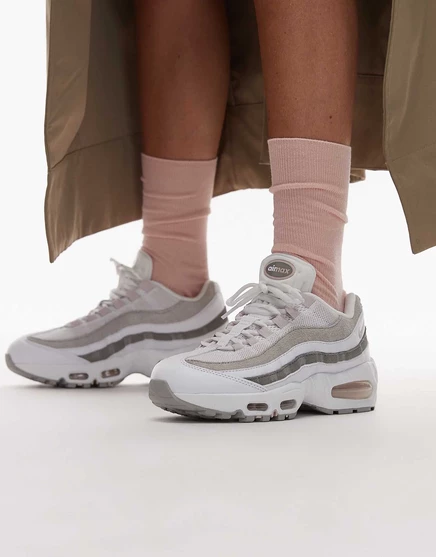 Кроссовки Nike Air Max 95 OG белого и розового цвета pink