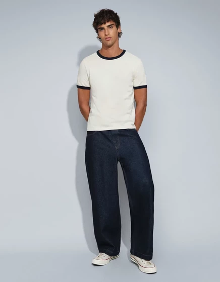 Мужские джинсы ASOS Design свободного кроя, индиго