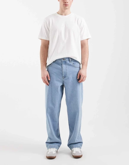 Мужские джинсы ASOS Design Loose Straight, светло-голубые