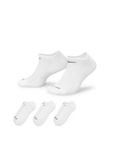 Носки для кроссовок Nike Training Everyday Plus Cushioned 3 шт. в белом цвете white