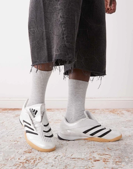 Кеды adidas Originals Predator Sala, серебристо-черные