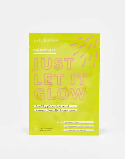 Маска настроения Patchology Just Let It Glow - Тканевая маска Healthy Glow