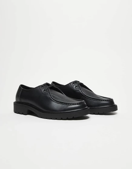 Мужские шнурованные туфли ASOS Design, черные
