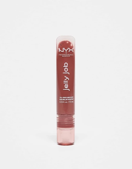 NYX Professional Makeup Jelly Job, блестящий блеск для губ с желейной начинкой jelly filled