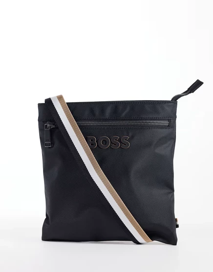 Мужская сумка через плечо Boss Catch, черная
