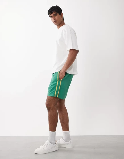 Мужские шорты Jack & Jones Nylon Sport, сосново-зеленые