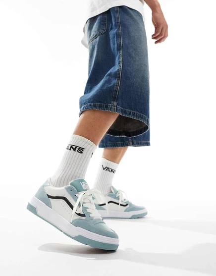 Кроссовки Vans Hylane светло-голубые с белым
