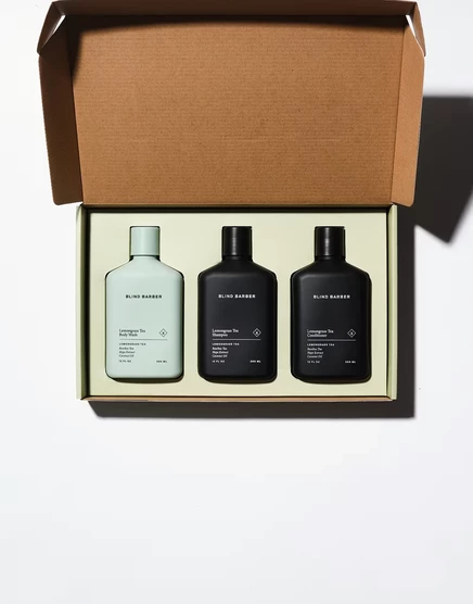 Мужской подарочный набор Blind Barber Essential Shower, 3×350 мл