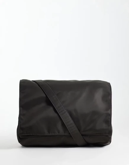 Мужская сумка через плечо ASOS Design, коричневая