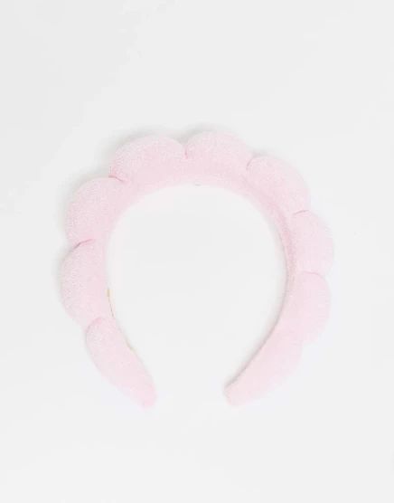 Женский ободок Revolution Skincare с набивкой, розовый