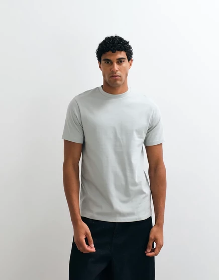 Мужская футболка ASOS Design Heavyweight regular fit, светло-зеленая