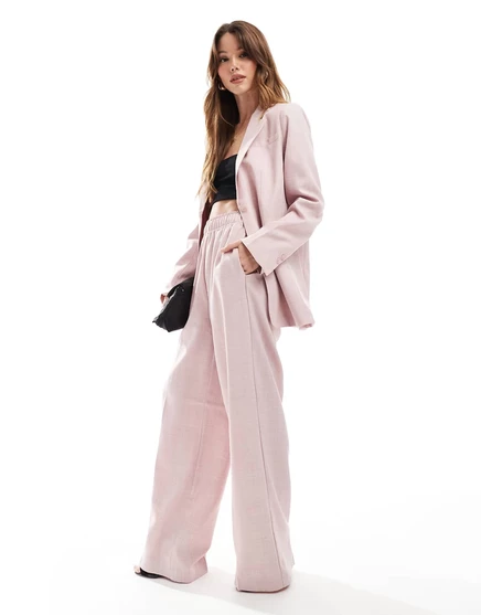 Брюки-накладки Vero Moda розового цвета - часть комплекта nostalgia rose