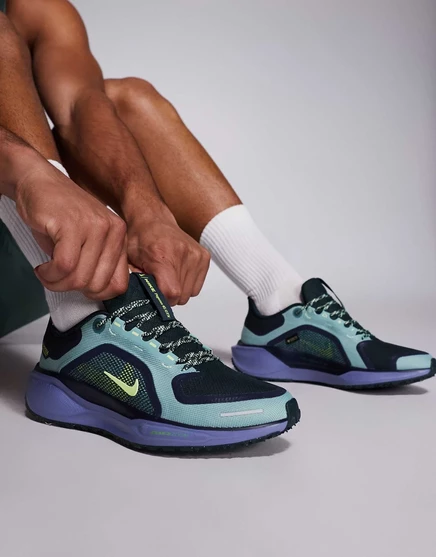 Кроссовки nike running pegasus 41 gore-tex, темно-зеленые