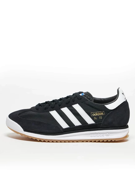 Черно-белые кроссовки adidas Originals SL72 Retro Sport black