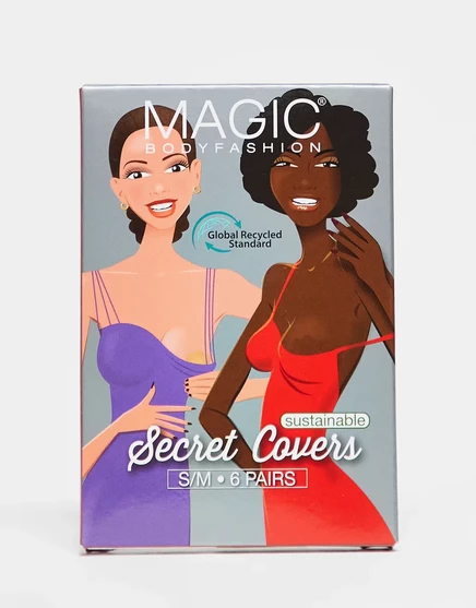 Женские накладки на соски Magic 6 пар, бежевые