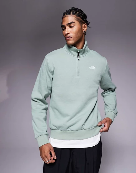 Мужской свитшот The North Face Evolution на молнии, зеленый