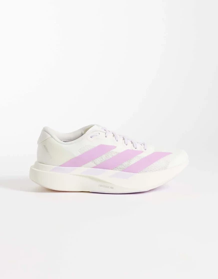 кроссовки adidas для бега Adizero Evo SL светло-серого и фиолетово-серого цветов