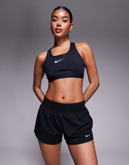 Тренировочные 3-дюймовые Шорты Nike Черного цвета black