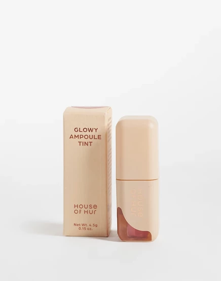 Тинт для губ HOUSE OF HUR Glowy Ampoule Tint 03 Dawn Pink, 4,5 г, светло‑розовый