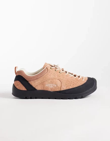 Женские кроссовки Keen Jasper замшевые, пробковые/розовые