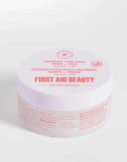 Пэды First Aid Beauty против вросших волос, 28 шт