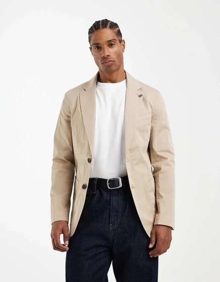 Мужской пиджак Tommy Hilfiger, бежевый
